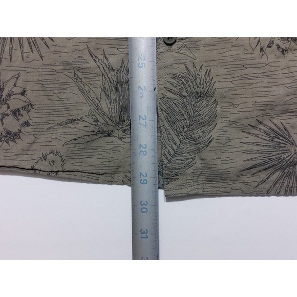 KUHL Thrive Short Sleeve Button Shirt 7575 Western Cactus Cotton Tencel Green XL - Picture 4 of 12